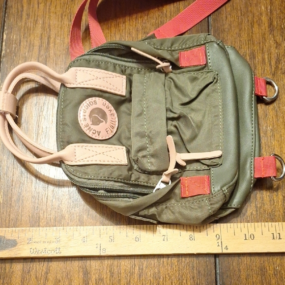 acne fjällräven mini Women\'s Green Acne Studios/Fjallraven Mini Bag